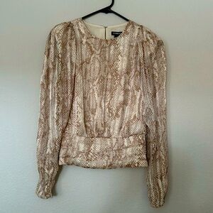 Express Patterned Blouse